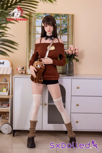 Mei Xiao (E-Cup) (163cm) | Brunette Asian Kitty Sex Doll | Doll Senior E-Cup / 163cm / Brunette Sex Doll