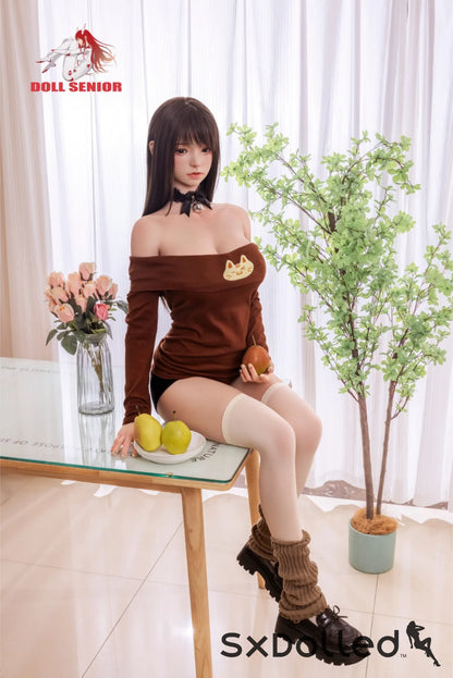 Mei Xiao (E-Cup) (163cm) | Brunette Asian Kitty Sex Doll | Doll Senior E-Cup / 163cm / Brunette Sex Doll