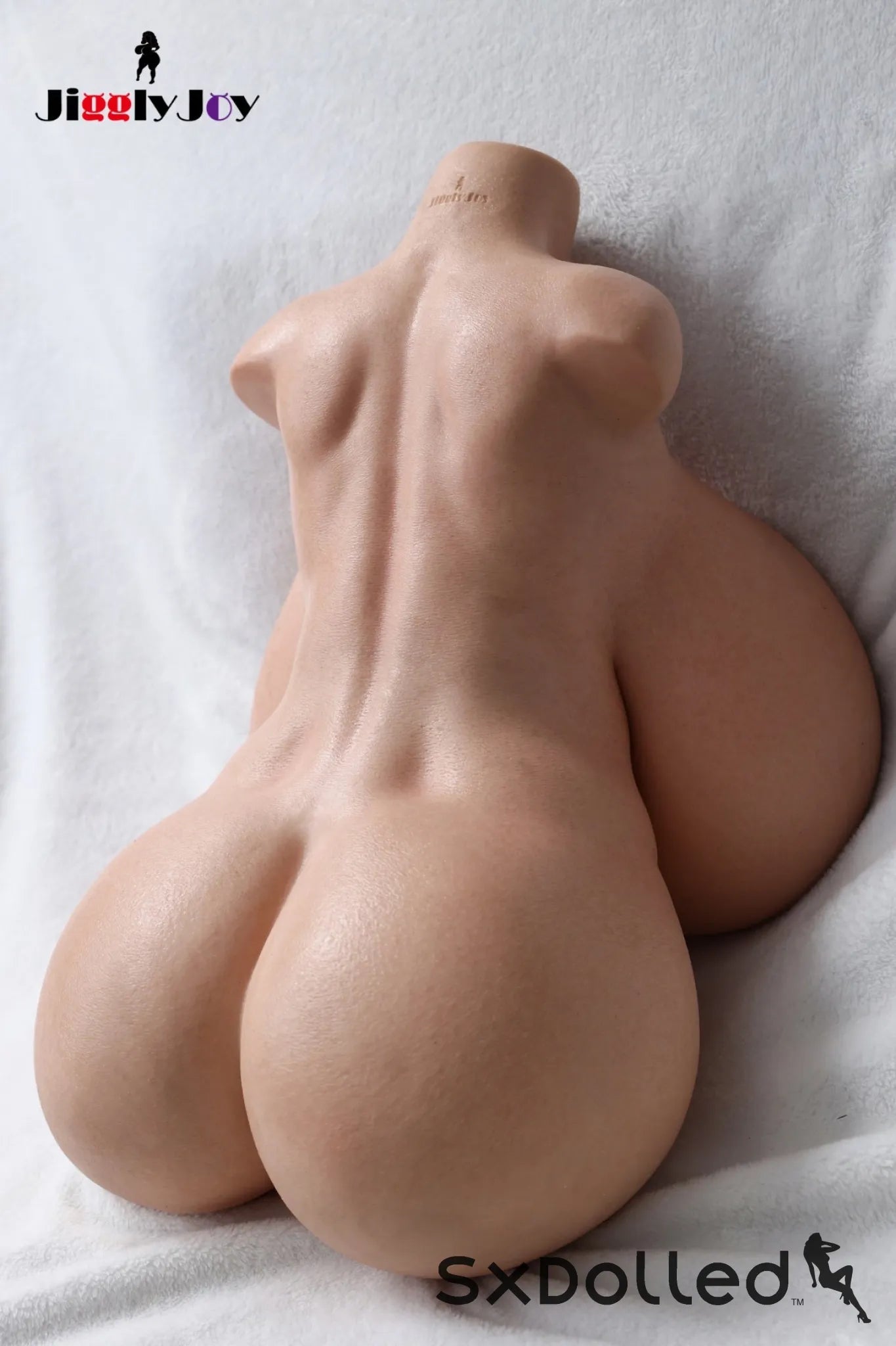 Melania A (R-Cup) (71cm) | Huge Boobs Sex Doll Torso | JigglyJoy R-Cup / 71cm / Grey Sex Torso