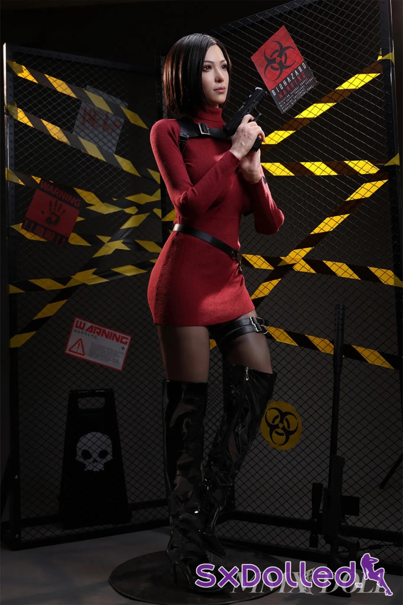 MengAi (F-Cup) (165cm) | Short Hair Asian Sex Doll | MMX Doll F-Cup / 165cm / Brunette Sex Doll