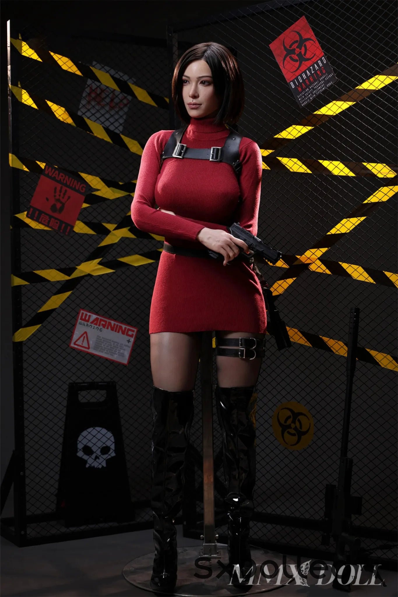 MengAi (F-Cup) (165cm) | Short Hair Asian Sex Doll | MMX Doll F-Cup / 165cm / Brunette Sex Doll