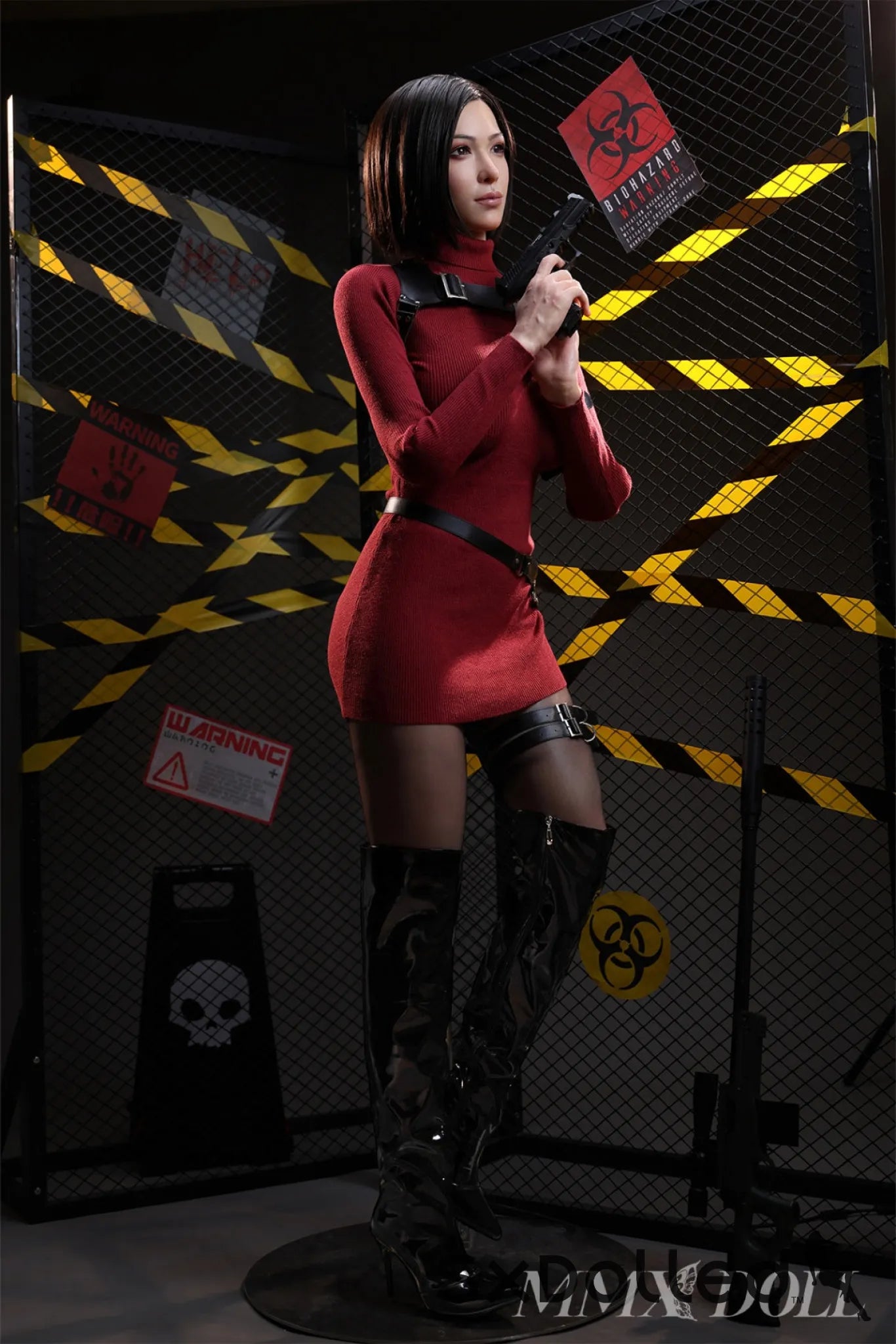 MengAi (F-Cup) (165cm) | Short Hair Asian Sex Doll | MMX Doll F-Cup / 165cm / Brunette Sex Doll