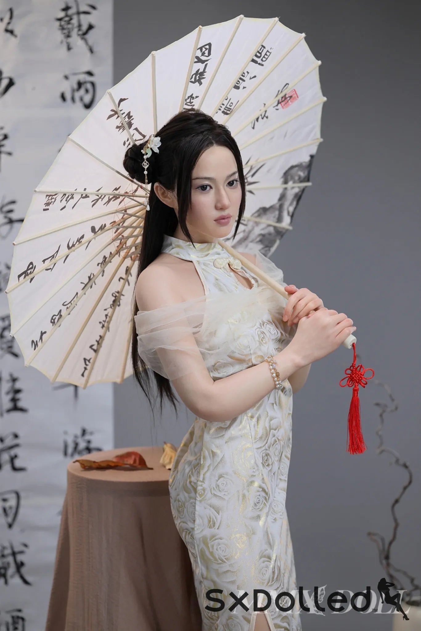 MengFei (E-Cup) (153cm) | Traditional Chinese Sex Doll | MMX Doll E-Cup / 153cm / Black Sex Doll