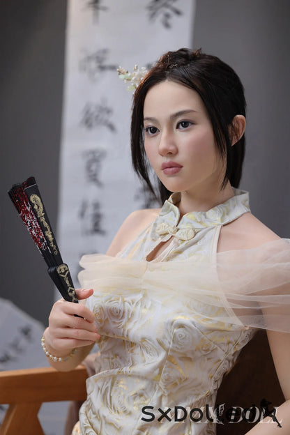 MengFei (E-Cup) (153cm) | Traditional Chinese Sex Doll | MMX Doll E-Cup / 153cm / Black Sex Doll