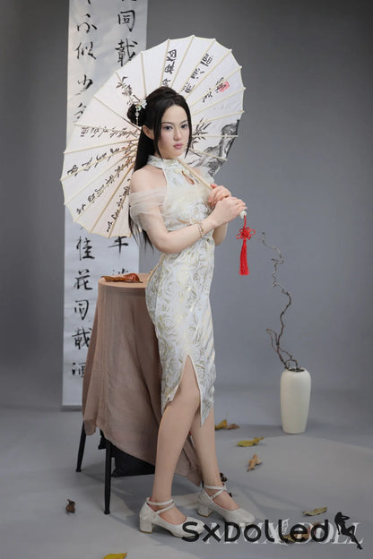 MengFei (E-Cup) (153cm) | Traditional Chinese Sex Doll | MMX Doll E-Cup / 153cm / Black Sex Doll