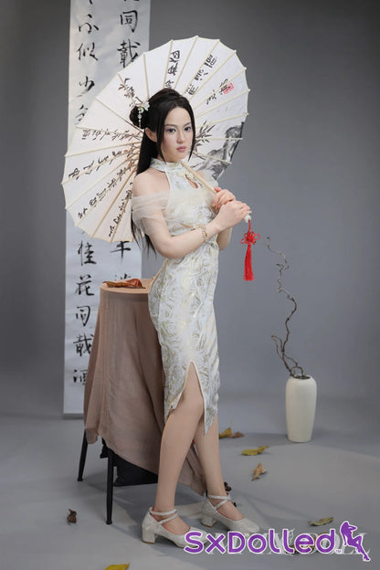 MengFei (E-Cup) (153cm) | Traditional Chinese Sex Doll | MMX Doll E-Cup / 153cm / Black Sex Doll