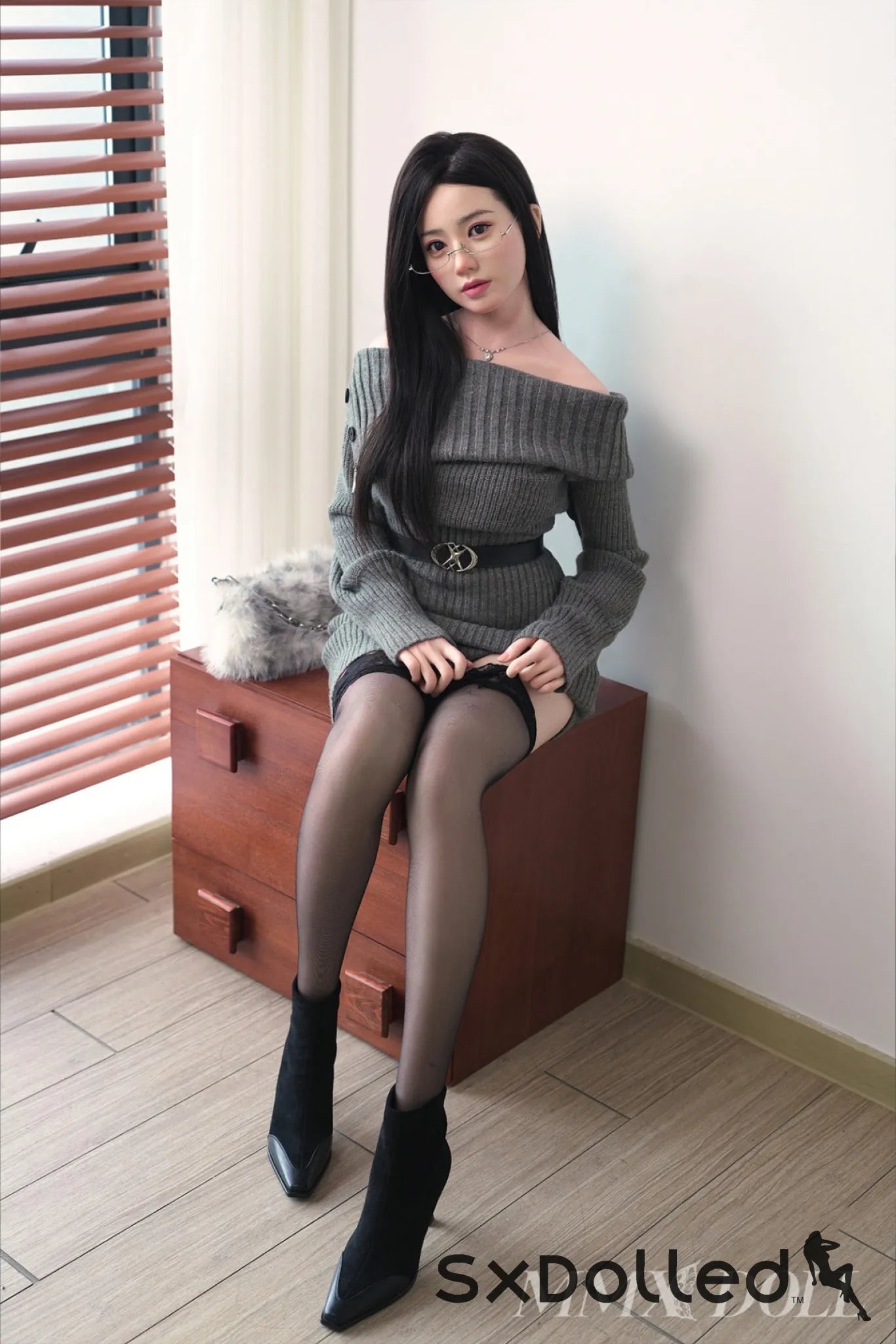 MengHan A (E-Cup) (153cm) | Beautiful Chinese Sex Doll | MMX Doll E-Cup / 153cm / Black Sex Doll