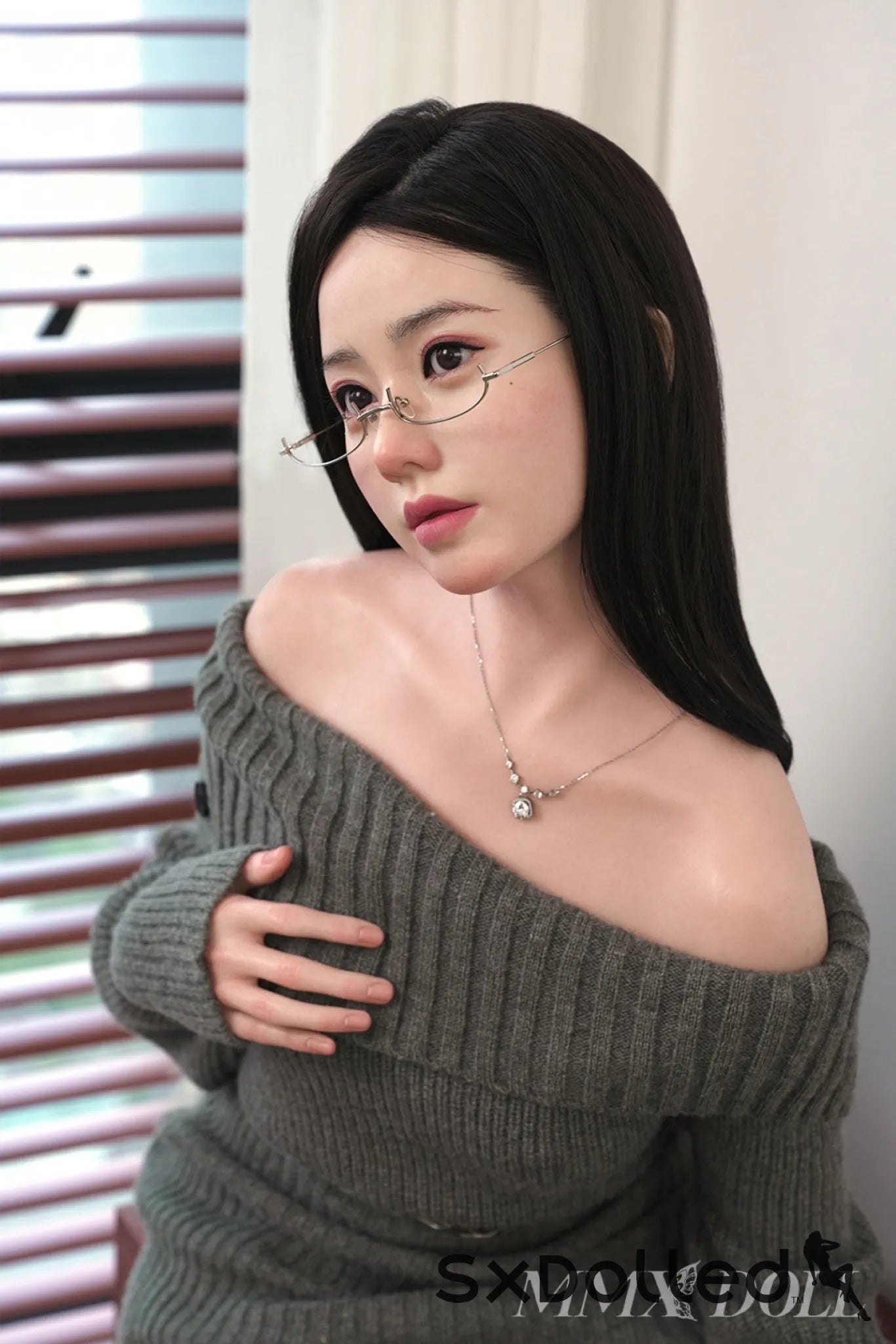 MengHan A (E-Cup) (153cm) | Beautiful Chinese Sex Doll | MMX Doll E-Cup / 153cm / Black Sex Doll