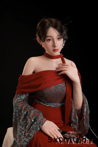Mengqi A (G-Cup) (163cm) | Caucasian Brunette Sex Doll | MMX Doll G-Cup / 163cm / Brunette Sex Doll