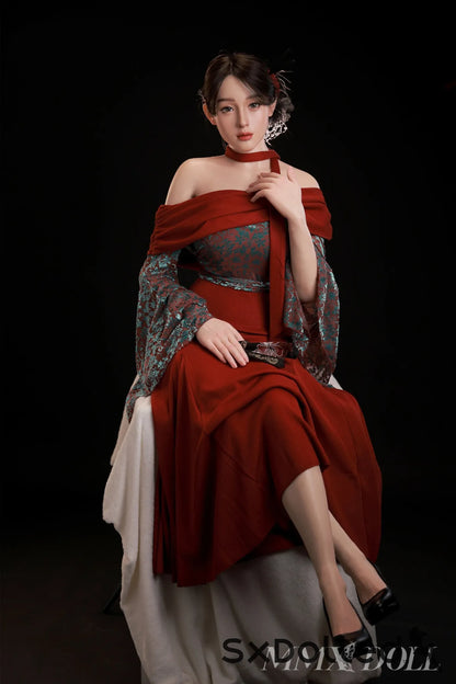 Mengqi A (G-Cup) (163cm) | Caucasian Brunette Sex Doll | MMX Doll G-Cup / 163cm / Brunette Sex Doll