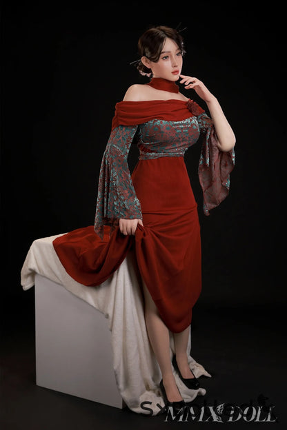 Mengqi A (G-Cup) (163cm) | Caucasian Brunette Sex Doll | MMX Doll G-Cup / 163cm / Brunette Sex Doll