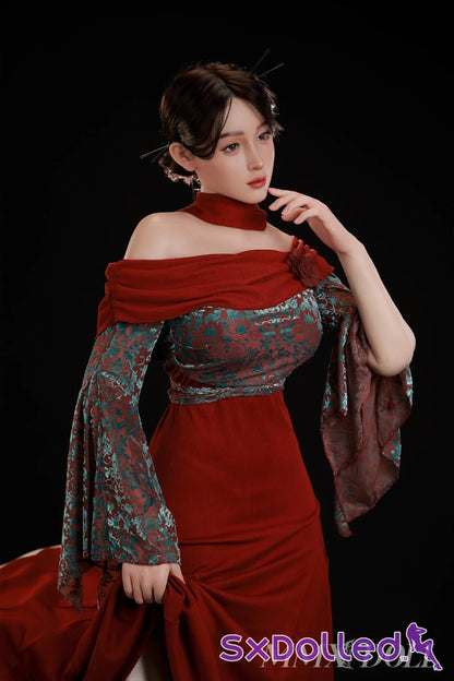 Mengqi A (G-Cup) (163cm) | Caucasian Brunette Sex Doll | MMX Doll G-Cup / 163cm / Brunette Sex Doll
