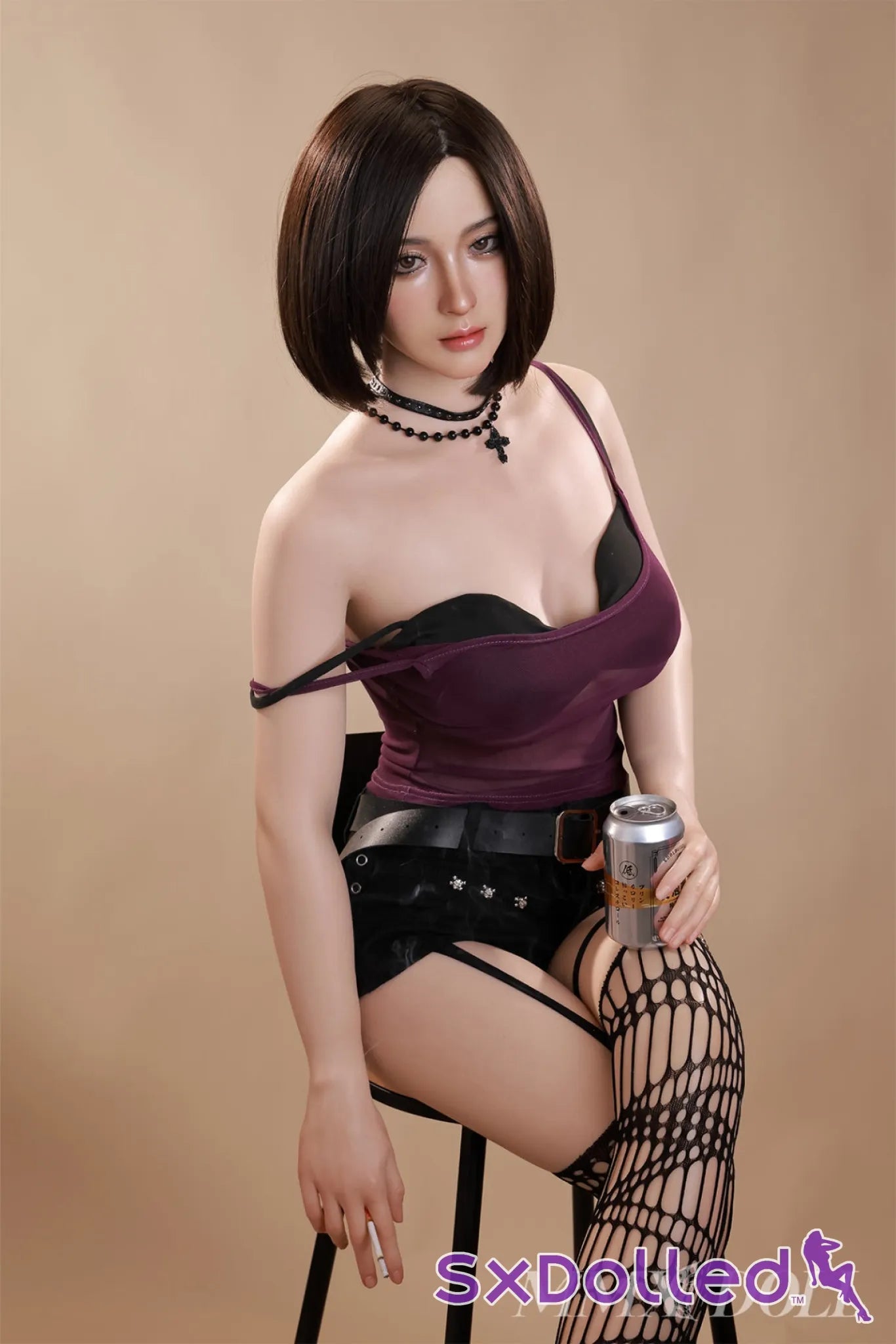 MengQi A (G-Cup) (165cm) | Short Hair Brunette Sex Doll | MMX Doll G-Cup / 165cm / Brunette Sex Doll
