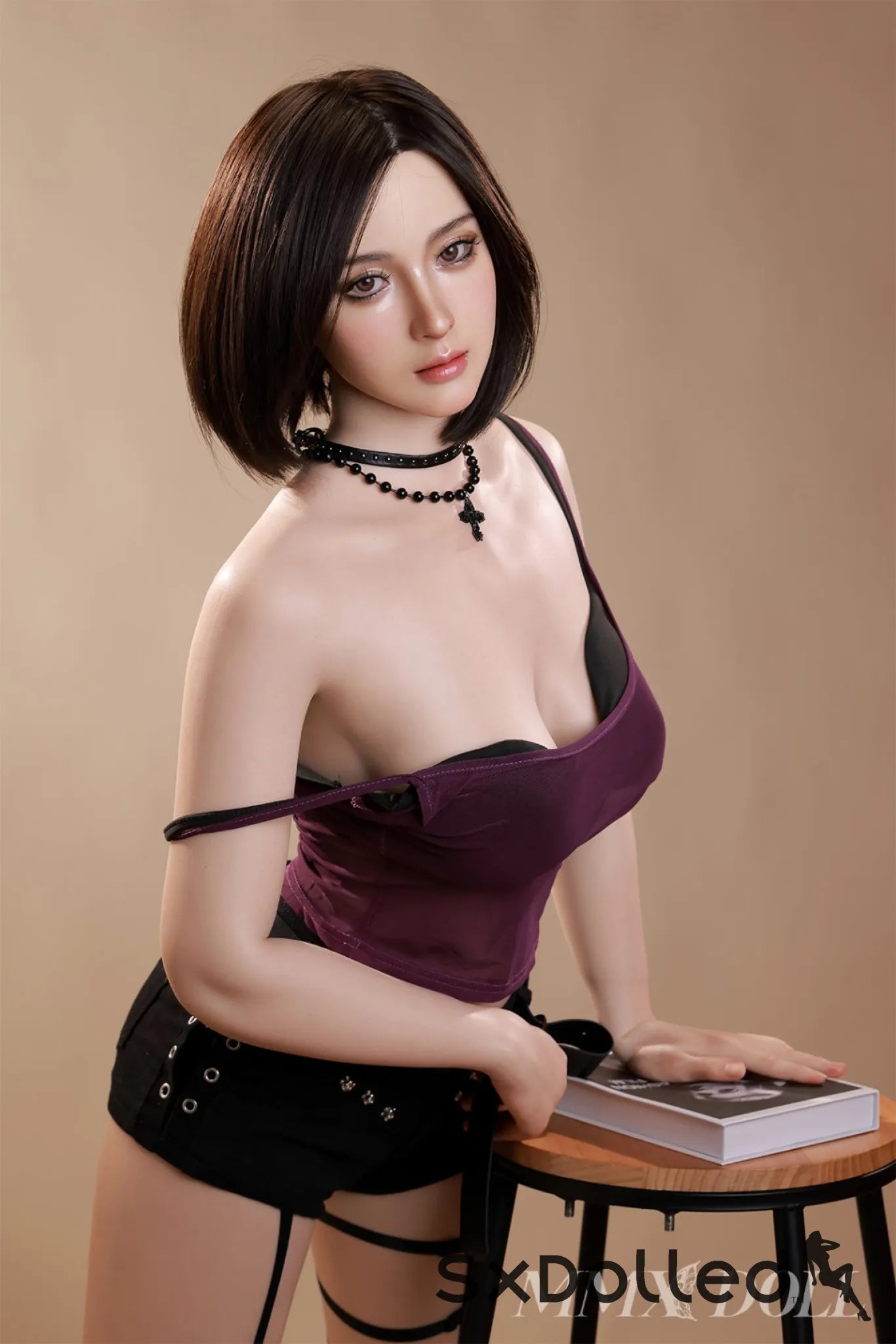 MengQi A (G-Cup) (165cm) | Short Hair Brunette Sex Doll | MMX Doll G-Cup / 165cm / Brunette Sex Doll