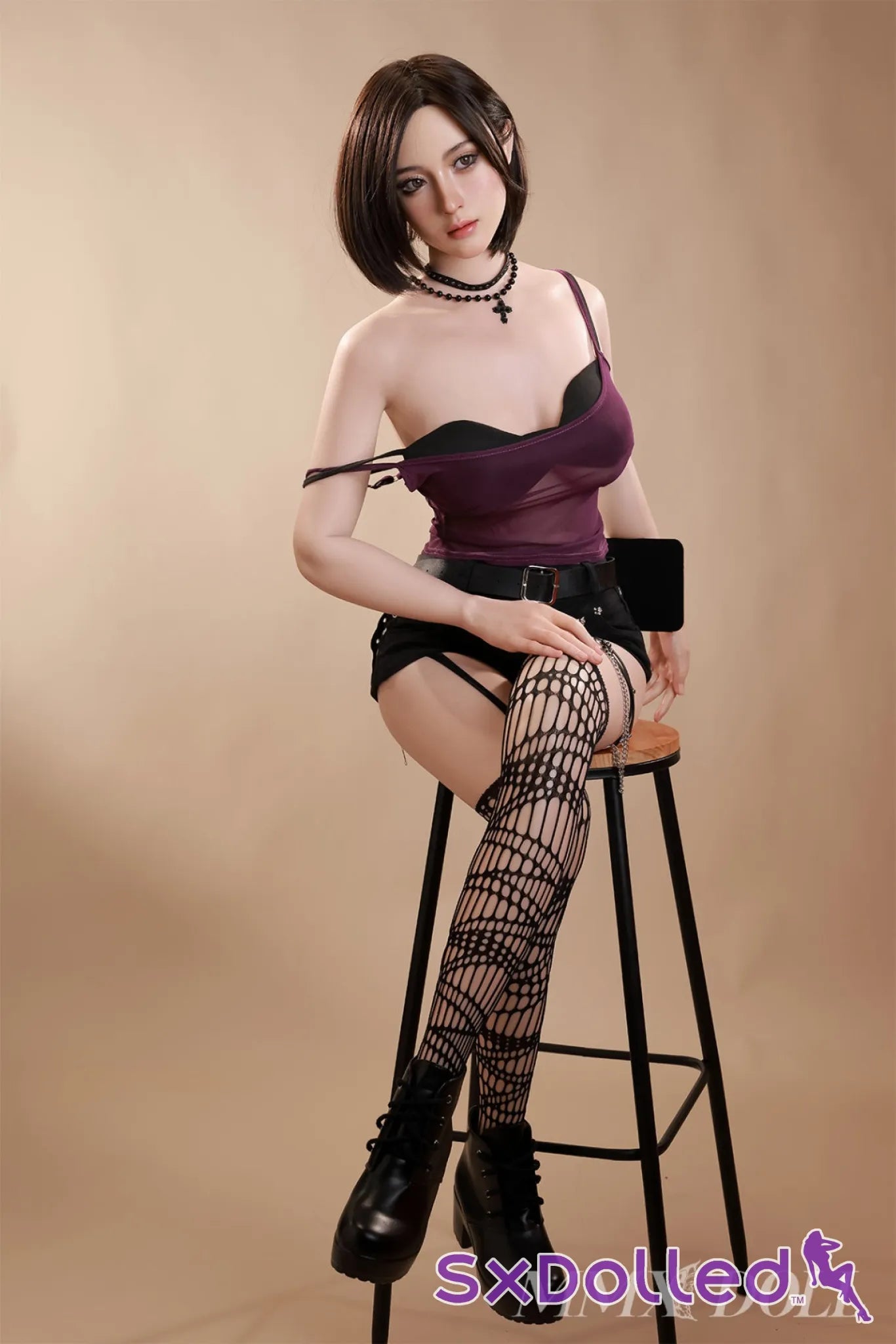 MengQi A (G-Cup) (165cm) | Short Hair Brunette Sex Doll | MMX Doll G-Cup / 165cm / Brunette Sex Doll