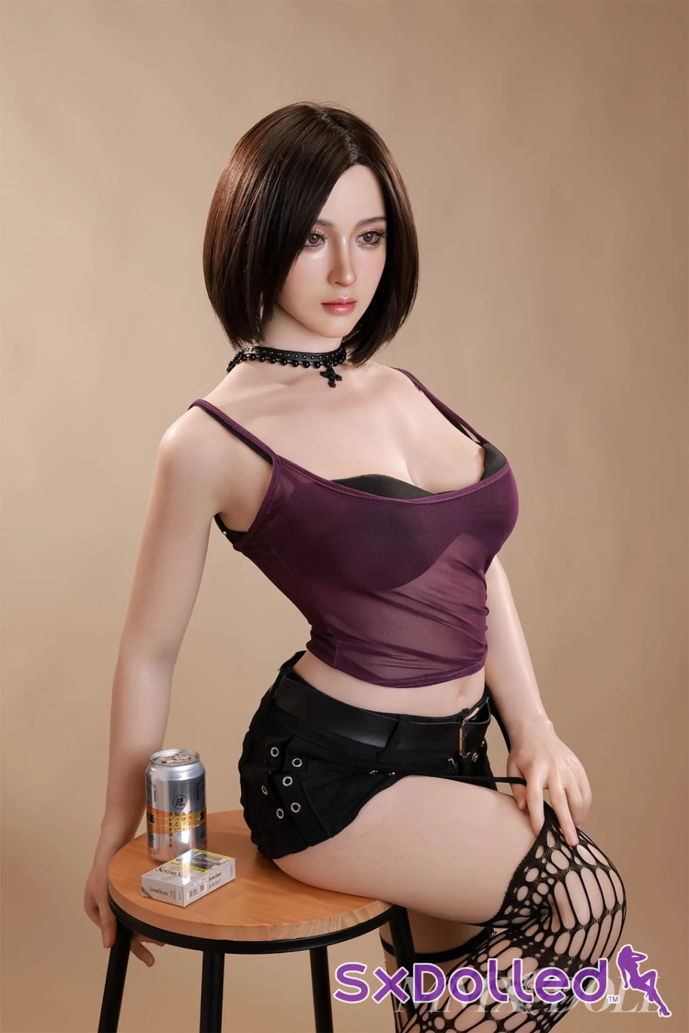 MengQi A (G-Cup) (165cm) | Short Hair Brunette Sex Doll | MMX Doll G-Cup / 165cm / Brunette Sex Doll