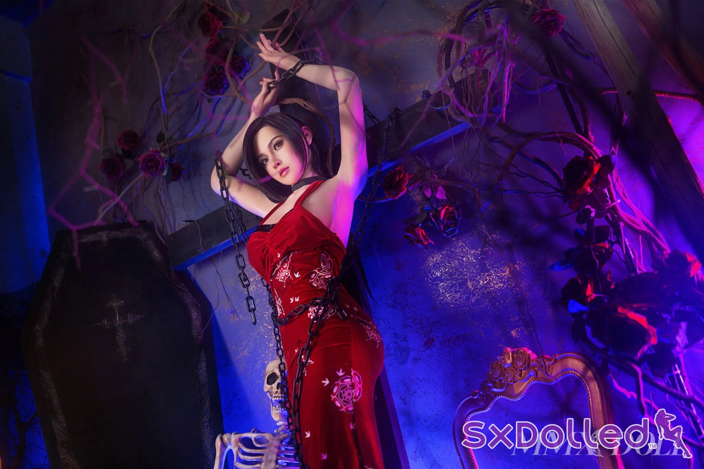 Mengqi (G-Cup) (163cm) | Brunette Asian Sex Doll | MMX Doll G-Cup / 163cm / Brunette Sex Doll