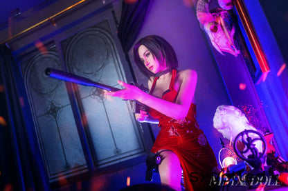 Mengqi (G-Cup) (163cm) | Brunette Asian Sex Doll | MMX Doll G-Cup / 163cm / Brunette Sex Doll