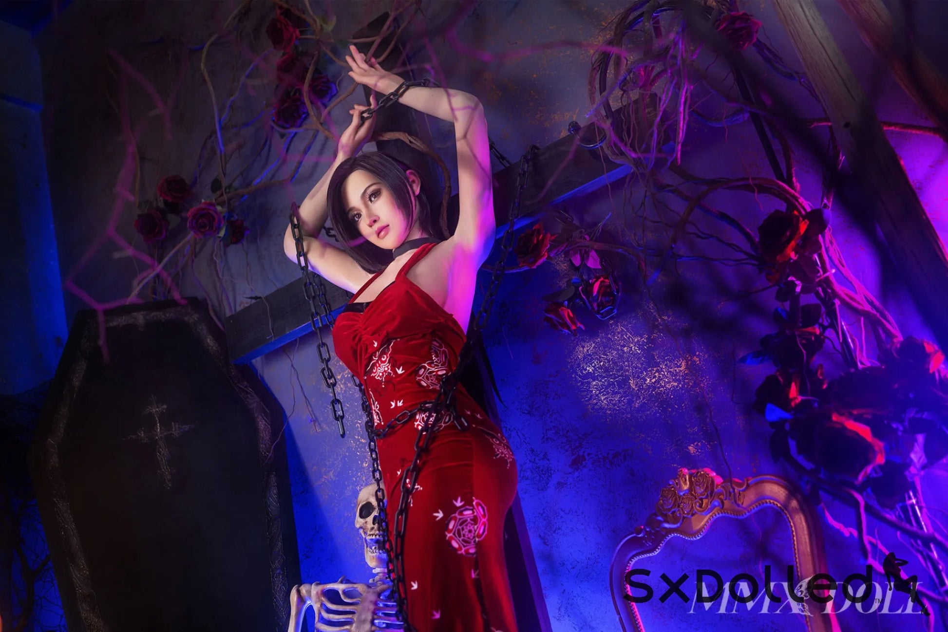 Mengqi (G-Cup) (163cm) | Brunette Asian Sex Doll | MMX Doll G-Cup / 163cm / Brunette Sex Doll