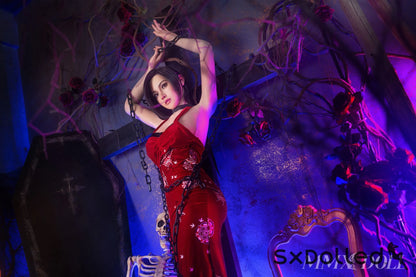 Mengqi (G-Cup) (163cm) | Brunette Asian Sex Doll | MMX Doll G-Cup / 163cm / Brunette Sex Doll