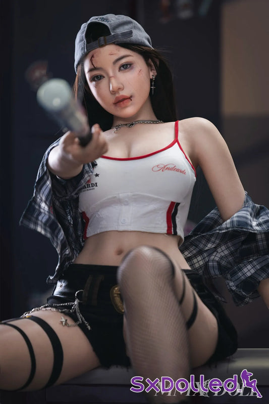 MengTing A (G-Cup) (163cm) | Asian Fighter Sex Doll | MMX Doll - G-Cup / 163cm / Brunette - Sex Doll