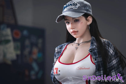 MengTing A (G-Cup) (163cm) | Asian Fighter Sex Doll | MMX Doll - G-Cup / 163cm / Brunette - Sex Doll