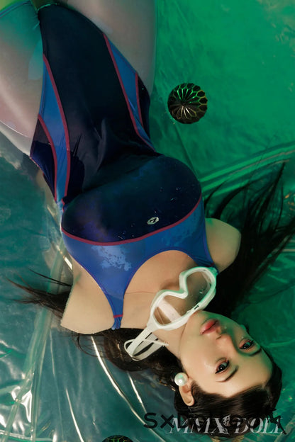 MengYao A (H-Cup) (113cm) | Pear Asian Sex Doll Torso | MMX Doll H-Cup / 113cm / Brunette Sex Doll