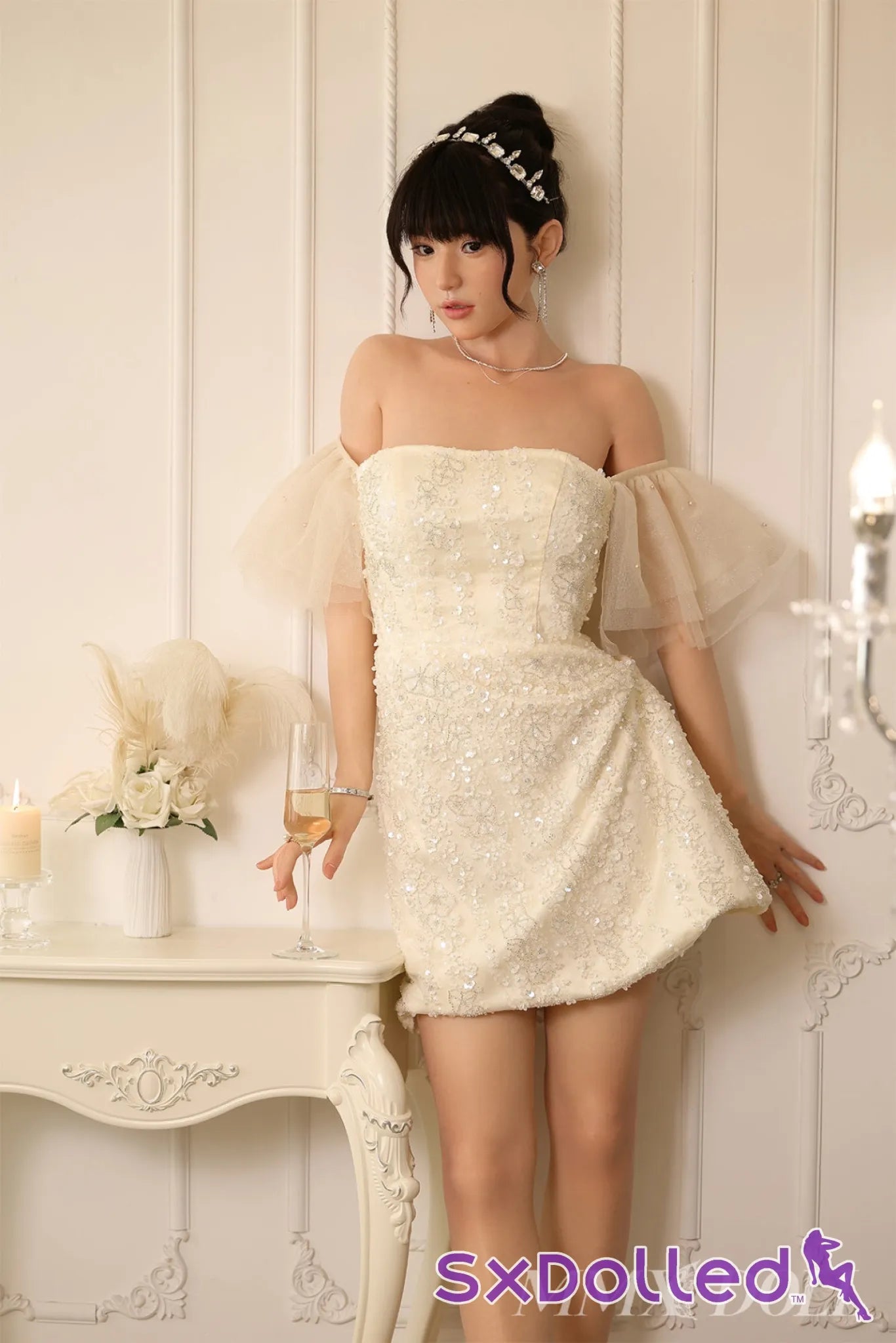 MengYing (D-Cup) (172cm) | Asian Bride Cosplay Sex Doll | MMX Doll D-Cup / 172cm / Brunette Sex Doll