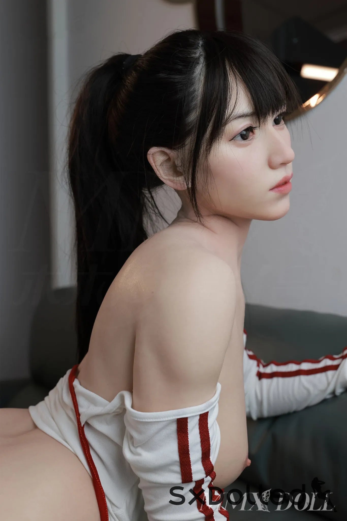 MengYue A (E-Cup) (153cm) | Perky Chinese Sex Doll | MMX Doll E-Cup / 153cm / Black Sex Doll