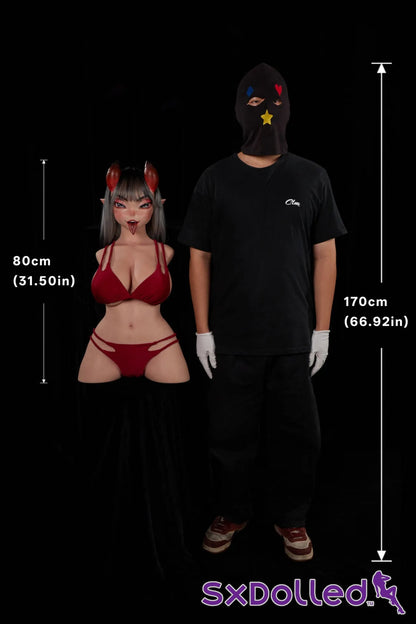 Meru A (G-Cup) (80cm) | Seductress Doll Torso | Climax Doll - G-Cup / 80cm / Ombre - Sex Torso