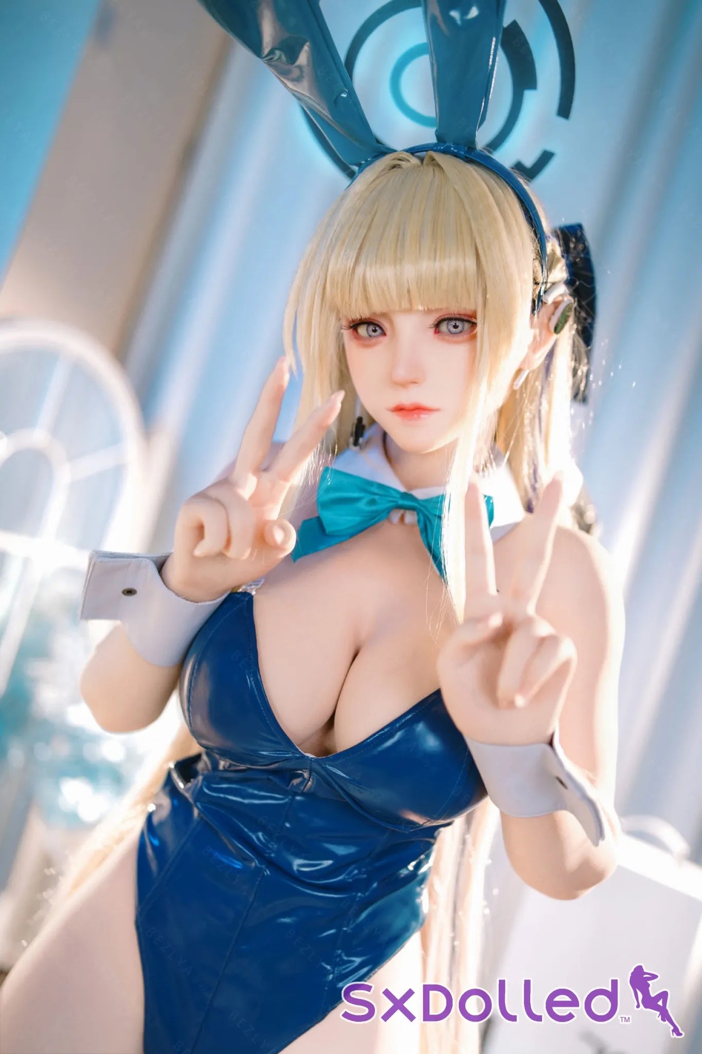 Michiko (K-Cup) (155cm) | Sex Doll K-Cup / 155cm / Blonde Sex Doll