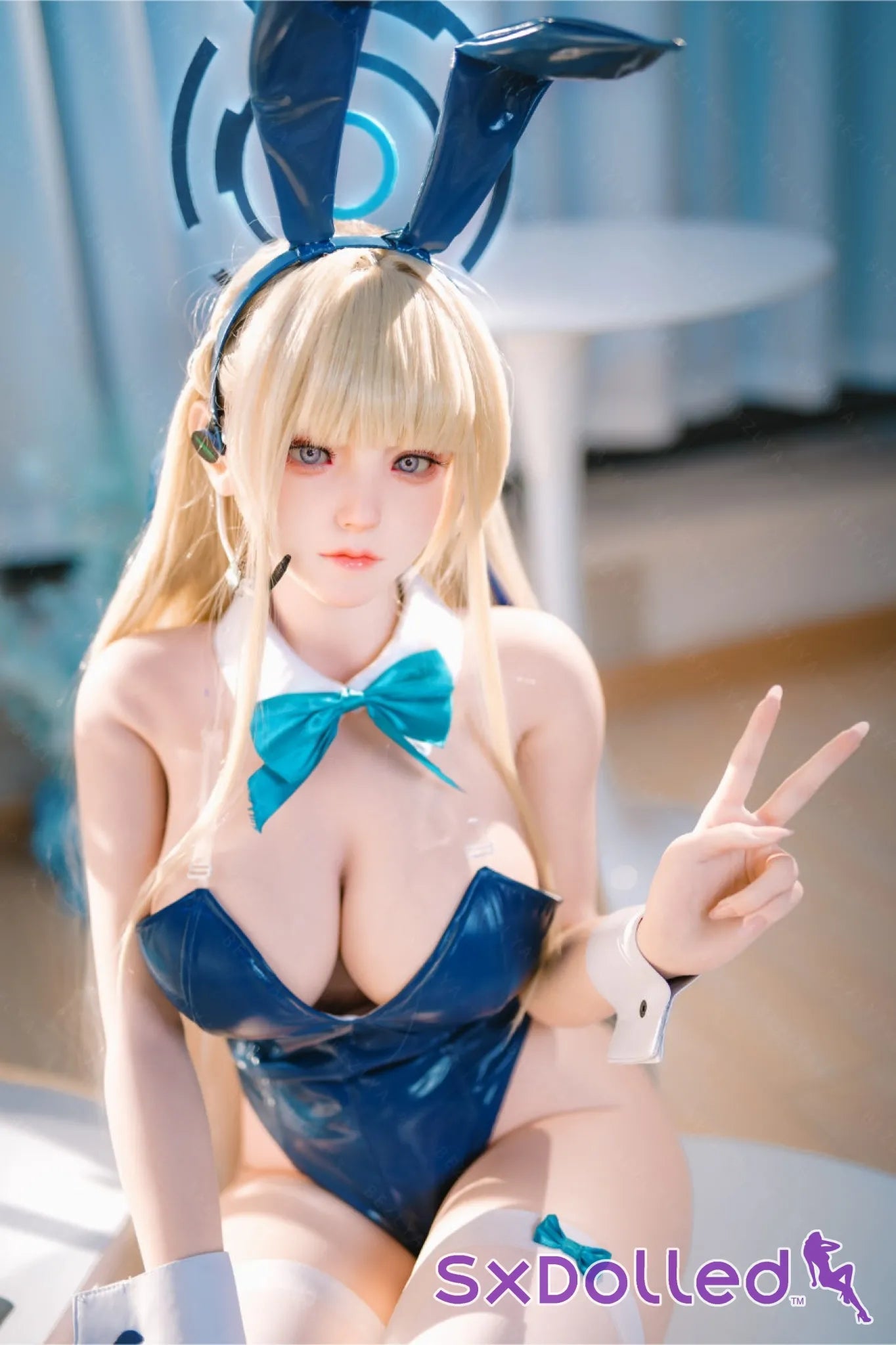 Michiko (K-Cup) (155cm) | Sex Doll K-Cup / 155cm / Blonde Sex Doll