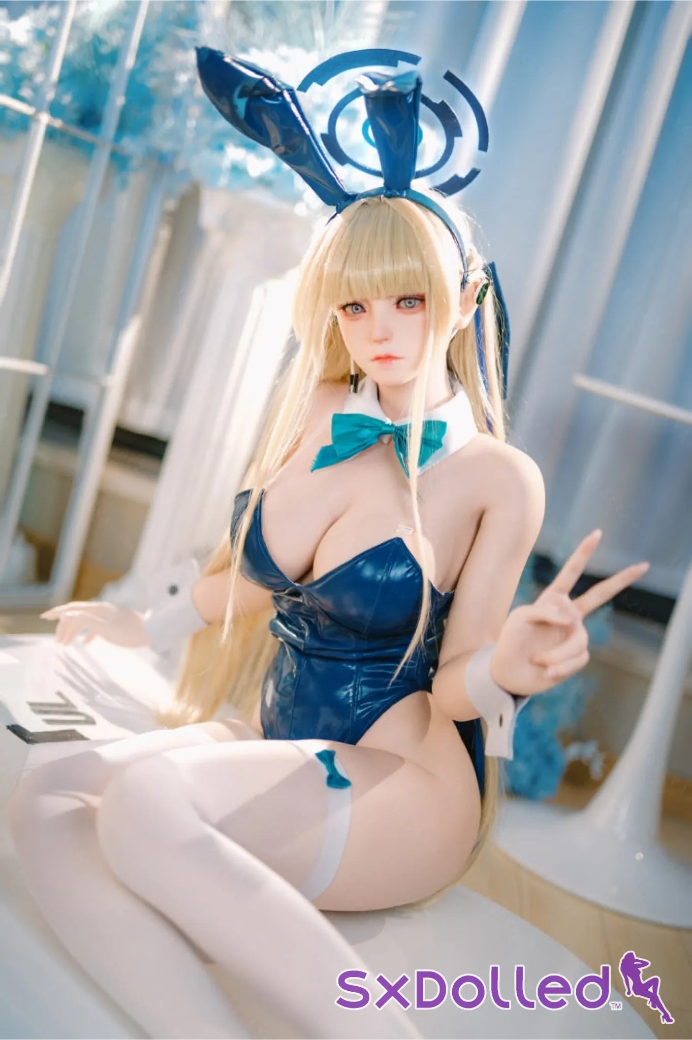 Michiko (K-Cup) (155cm) | Sex Doll K-Cup / 155cm / Blonde Sex Doll