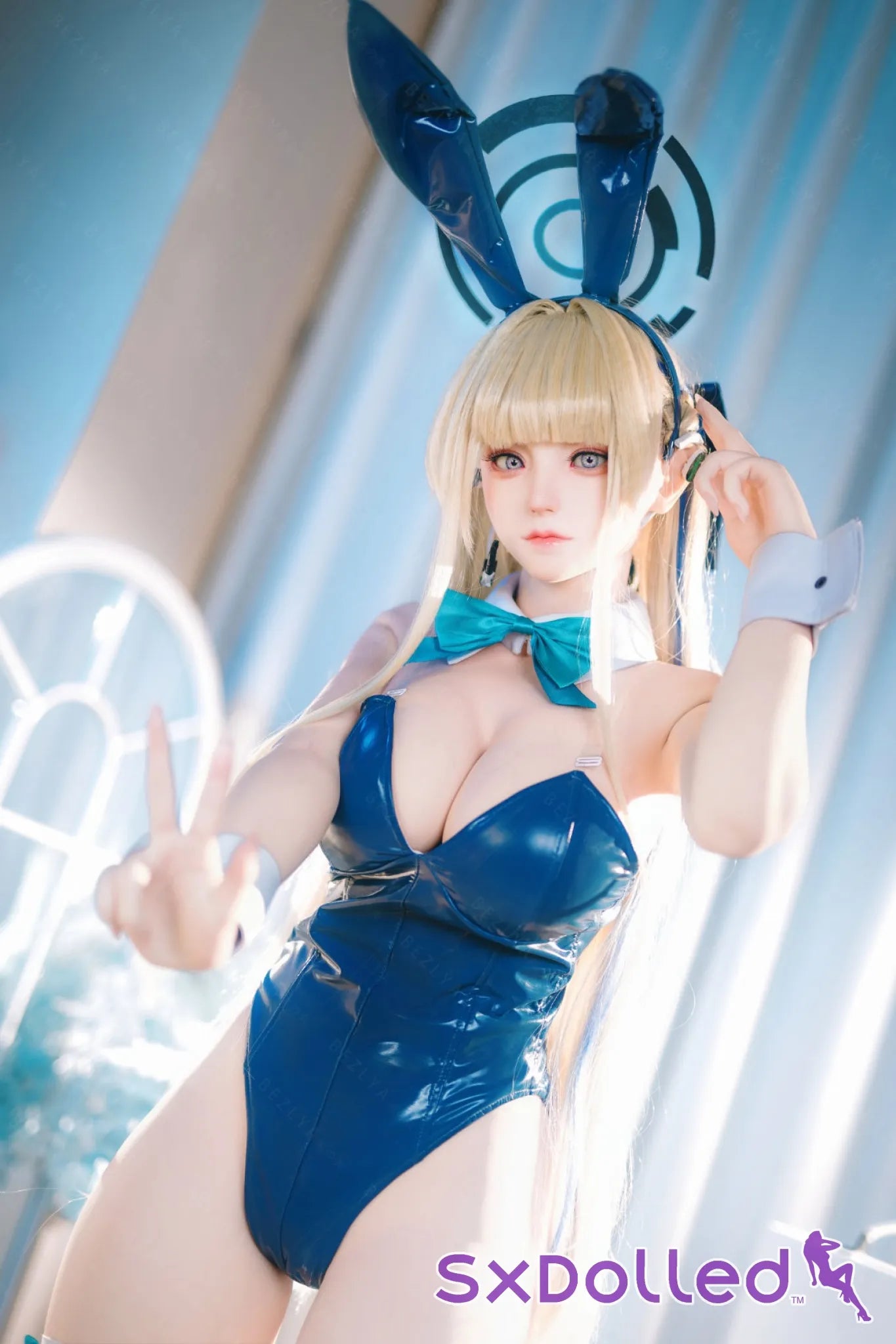 Michiko (K-Cup) (155cm) | Sex Doll K-Cup / 155cm / Blonde Sex Doll