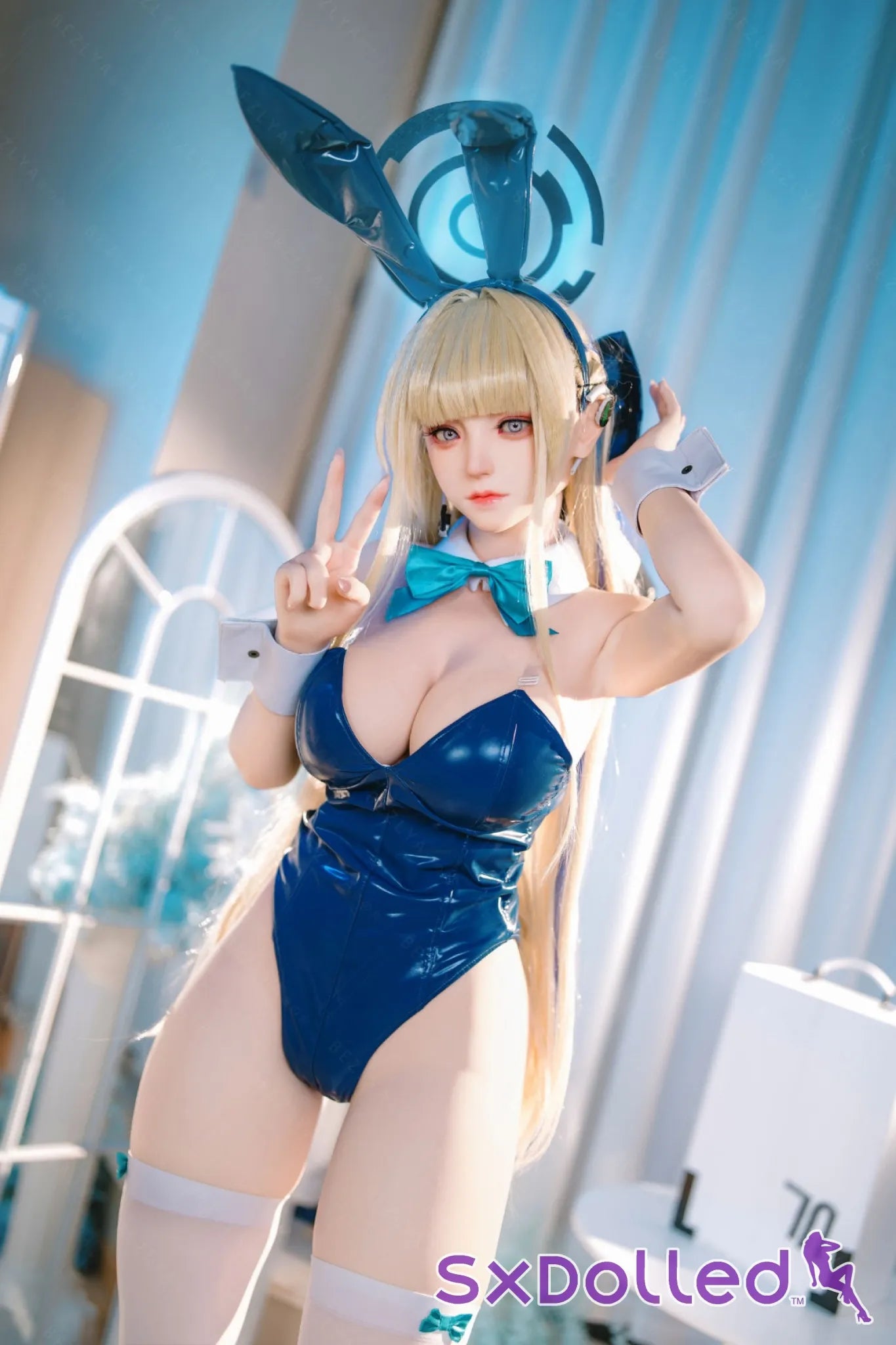 Michiko (K-Cup) (155cm) | Sex Doll K-Cup / 155cm / Blonde Sex Doll