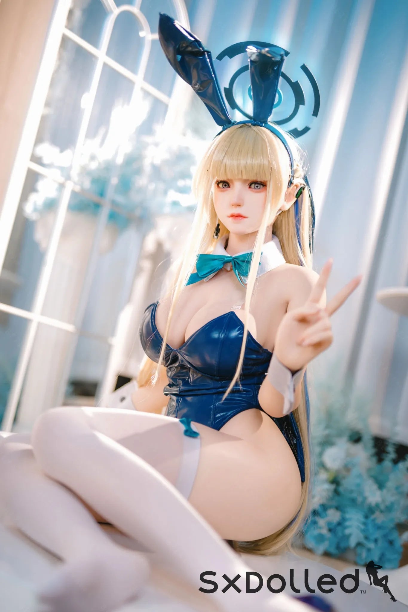 Michiko (K-Cup) (155cm) | Sex Doll K-Cup / 155cm / Blonde Sex Doll