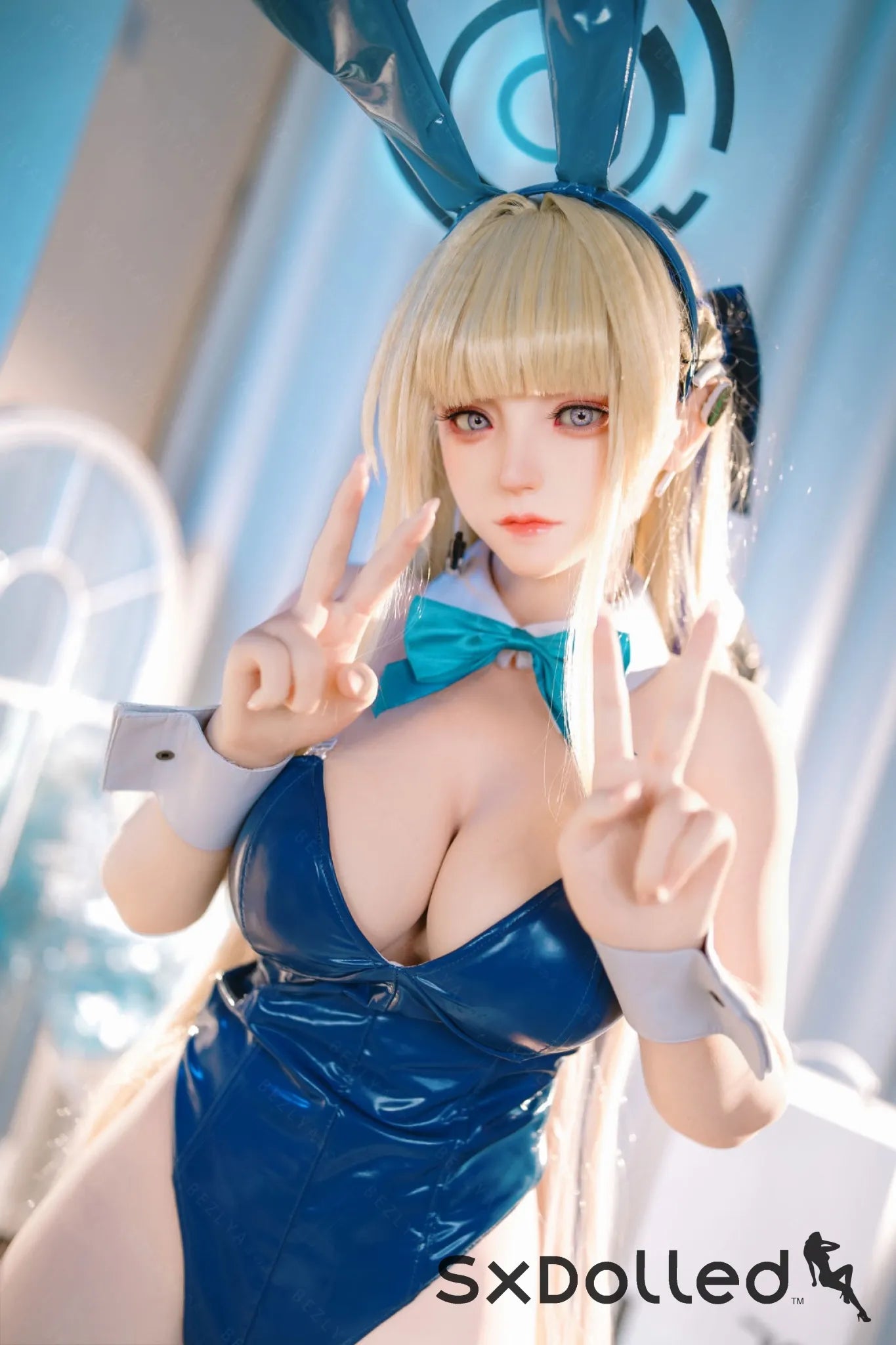 Michiko (K-Cup) (155cm) | Sex Doll K-Cup / 155cm / Blonde Sex Doll