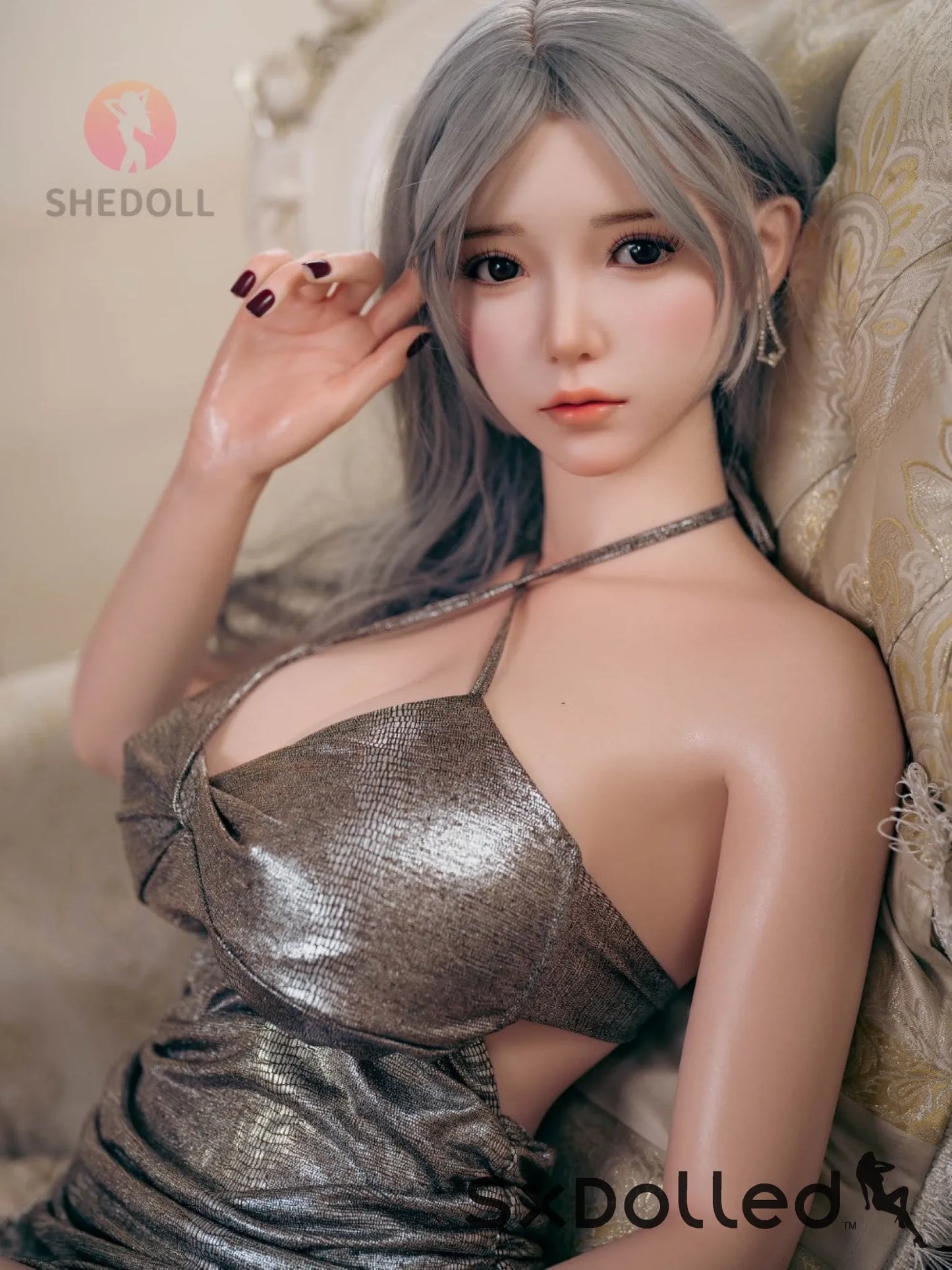 Mieris (H-Cup) (163cm) | Sex Doll H-Cup / 163cm / Grey Sex Doll