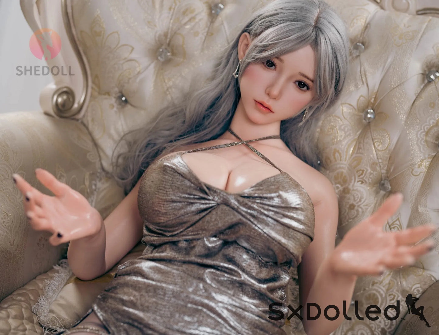 Mieris (H-Cup) (163cm) | Sex Doll H-Cup / 163cm / Grey Sex Doll
