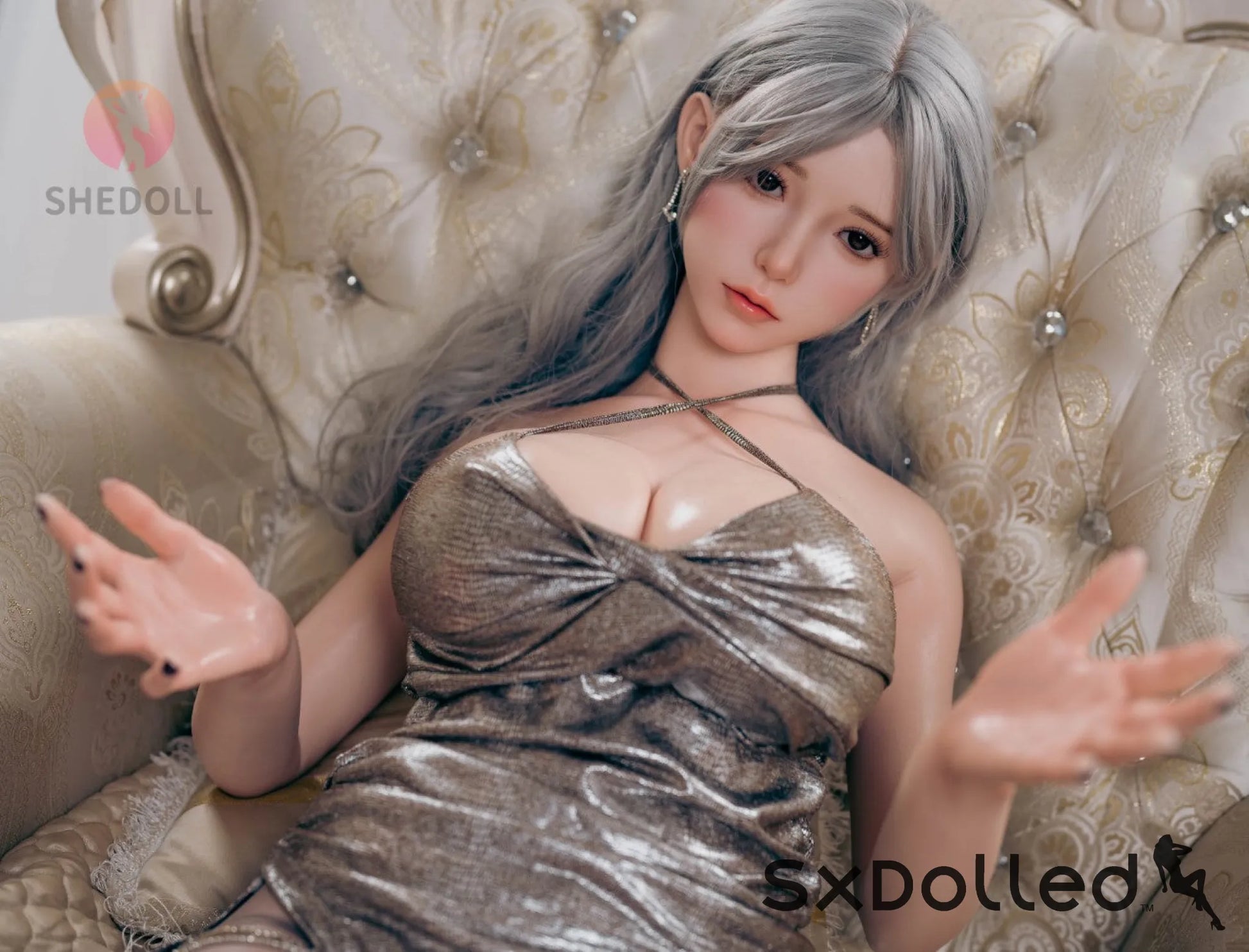 Mieris (H-Cup) (163cm) | Sex Doll H-Cup / 163cm / Grey Sex Doll