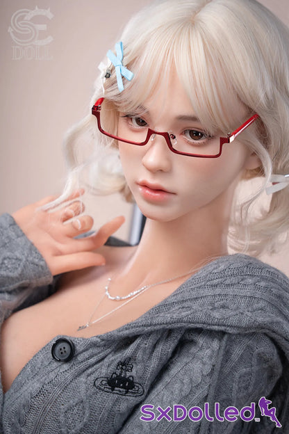 Miki.B A (C-Cup) (161cm) | Chic Glasses Beauty Sex Doll | SE Doll - C-Cup / 161cm / Blonde - Sex Doll