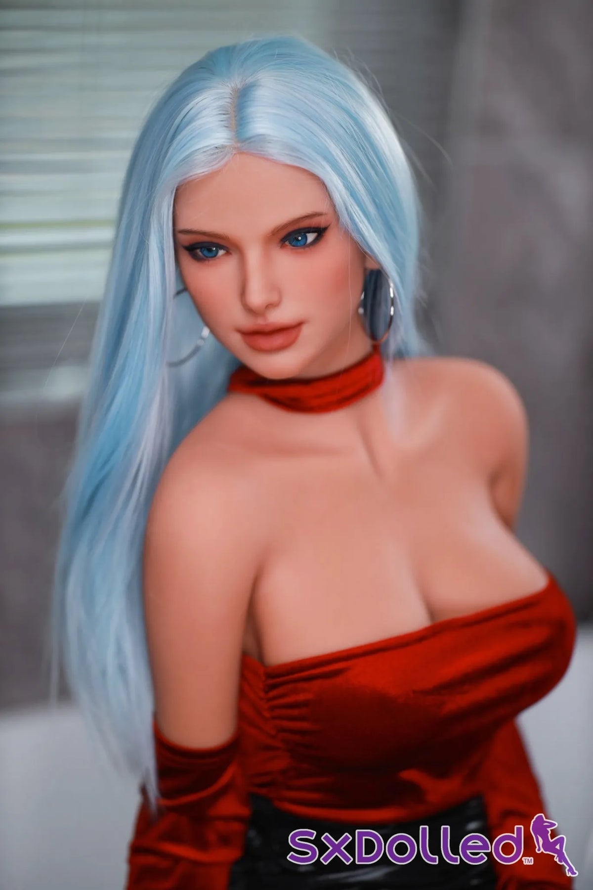 Miki C (C-Cup) (166cm) | Icy Azure Vixen Sex Doll | Fire Doll - C-Cup / 166cm / Blue - Sex Doll