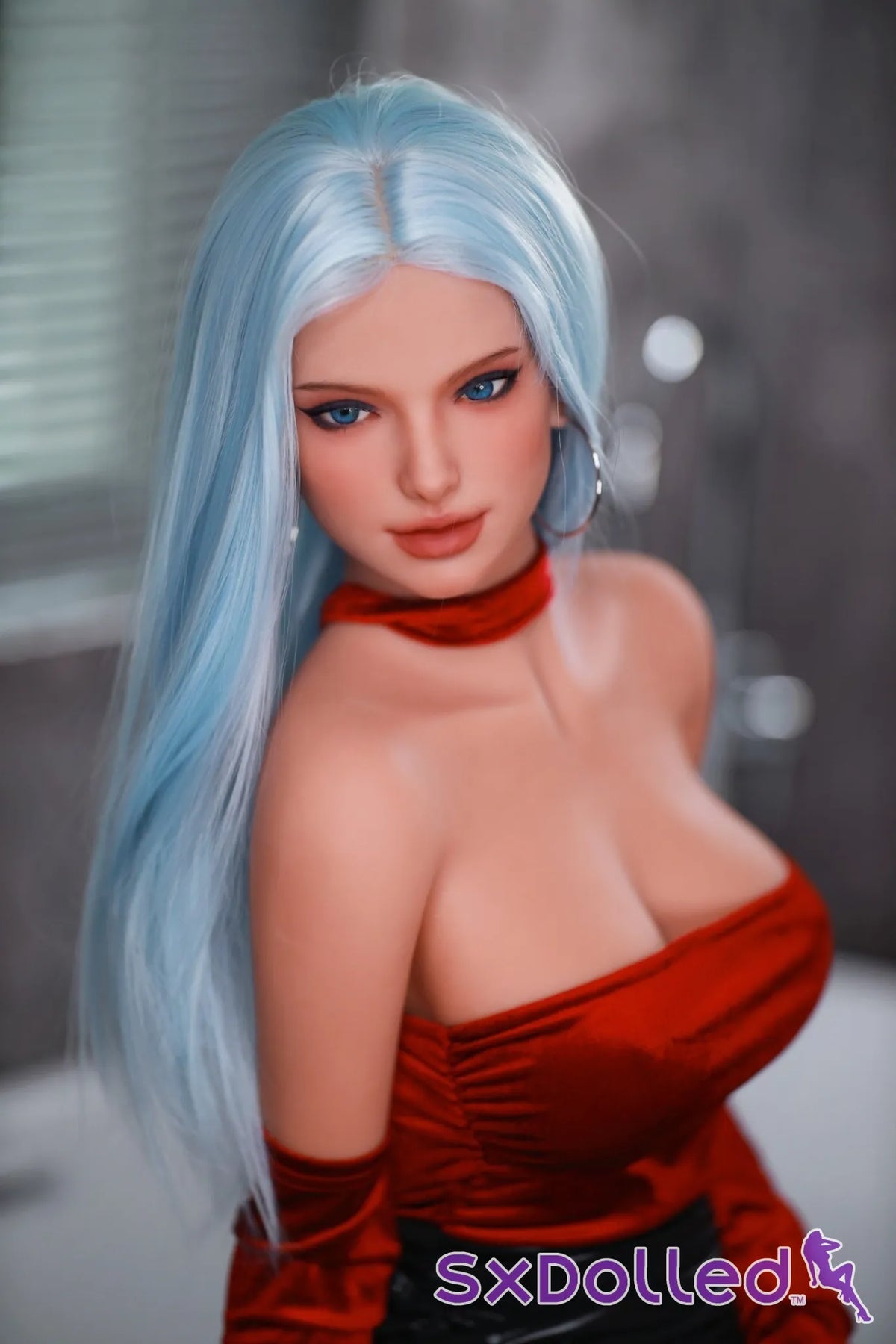 Miki C (C-Cup) (166cm) | Icy Azure Vixen Sex Doll | Fire Doll - C-Cup / 166cm / Blue - Sex Doll