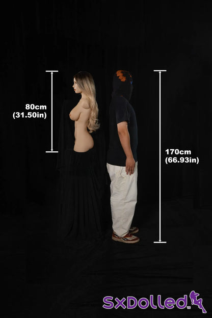 Miko A (E-Cup) (80cm) | Caucasian Sex Doll Torso | Climax Doll E-Cup / 80cm / Ombre Sex Torso