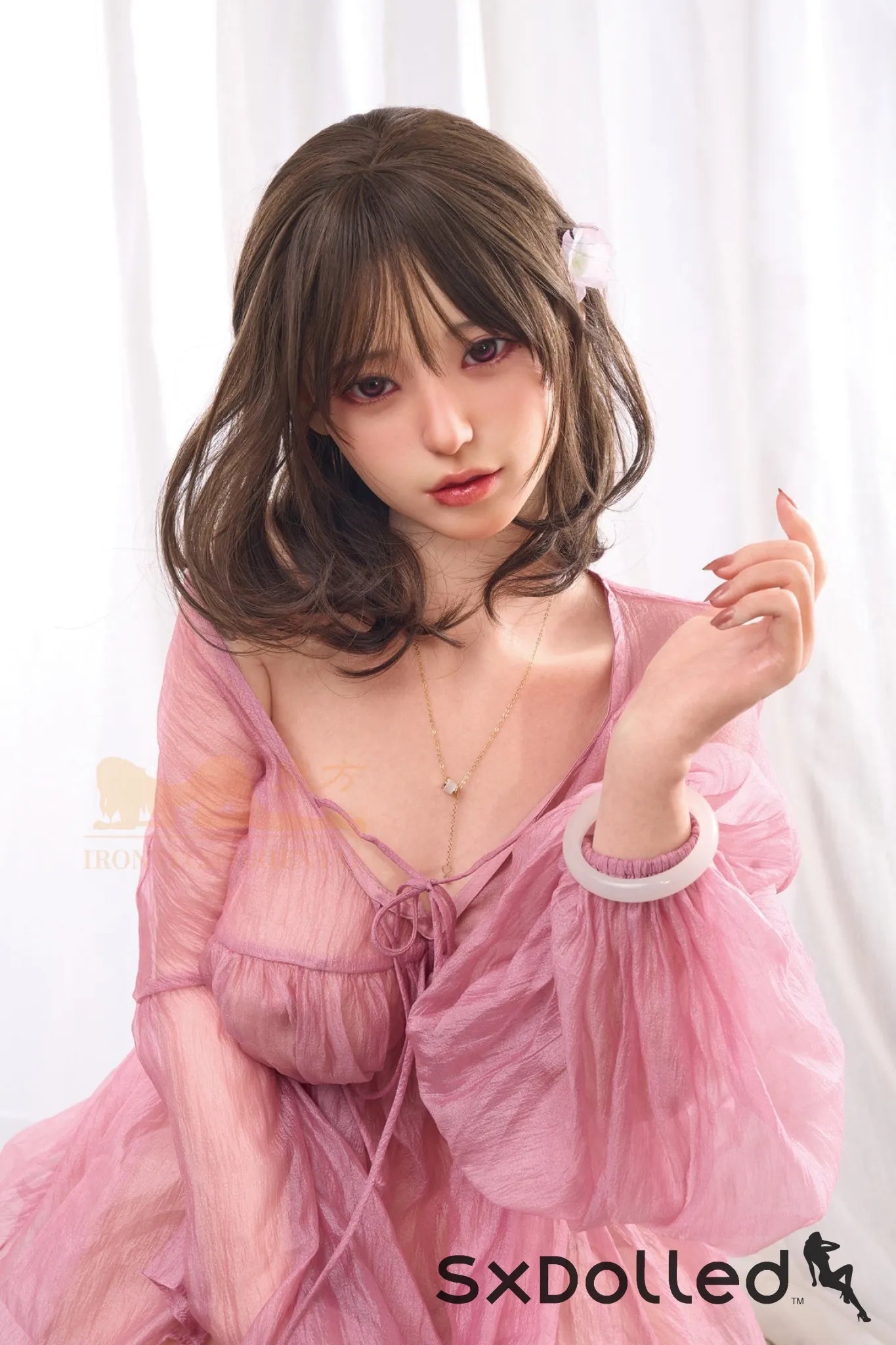 Miku A (E-Cup) (153cm) | Asian Curvy Thick Sex Doll | Irontech Doll E-Cup / 153cm / Brunette Sex Doll