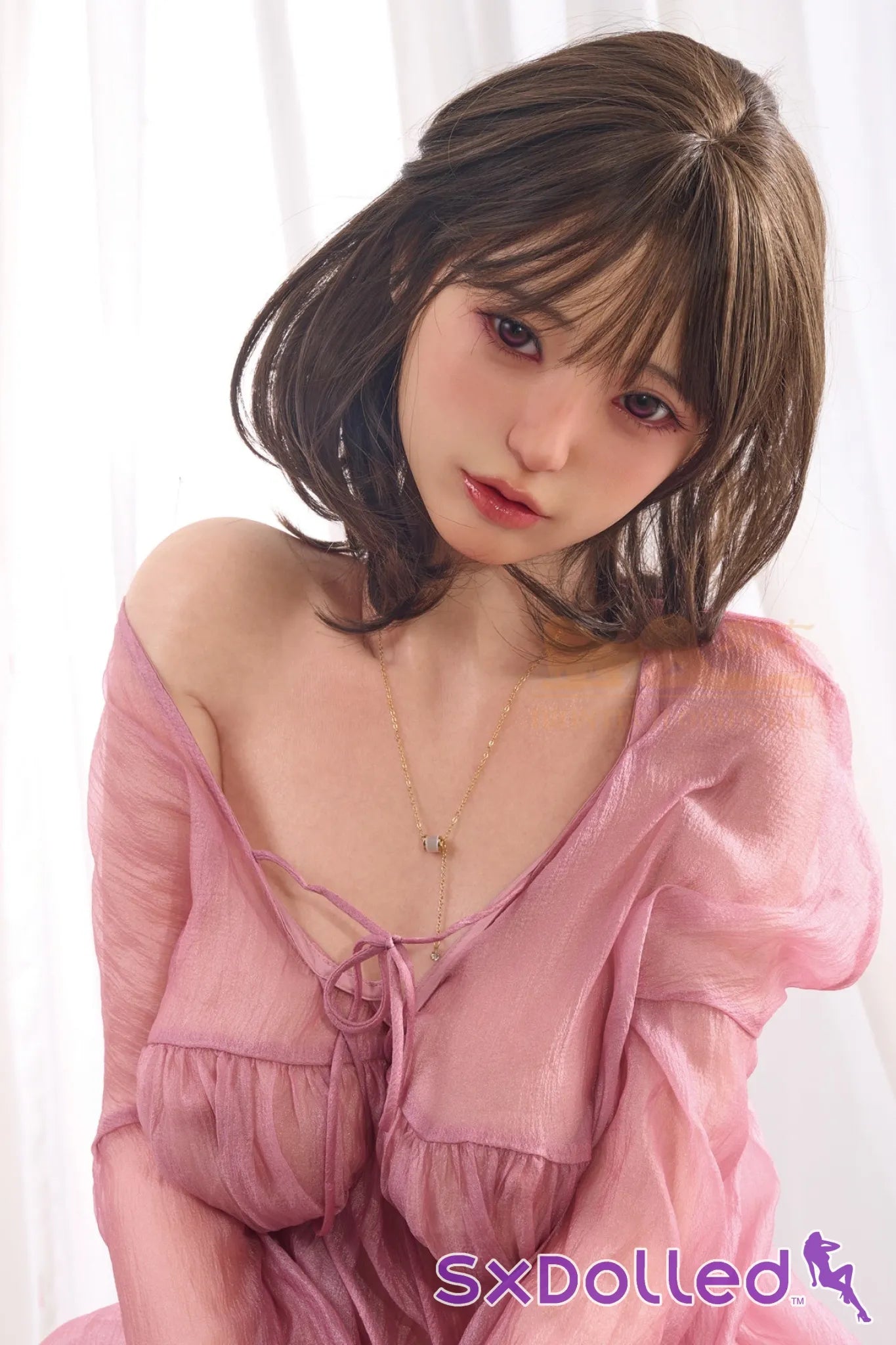 Miku A (E-Cup) (153cm) | Asian Curvy Thick Sex Doll | Irontech Doll E-Cup / 153cm / Brunette Sex Doll