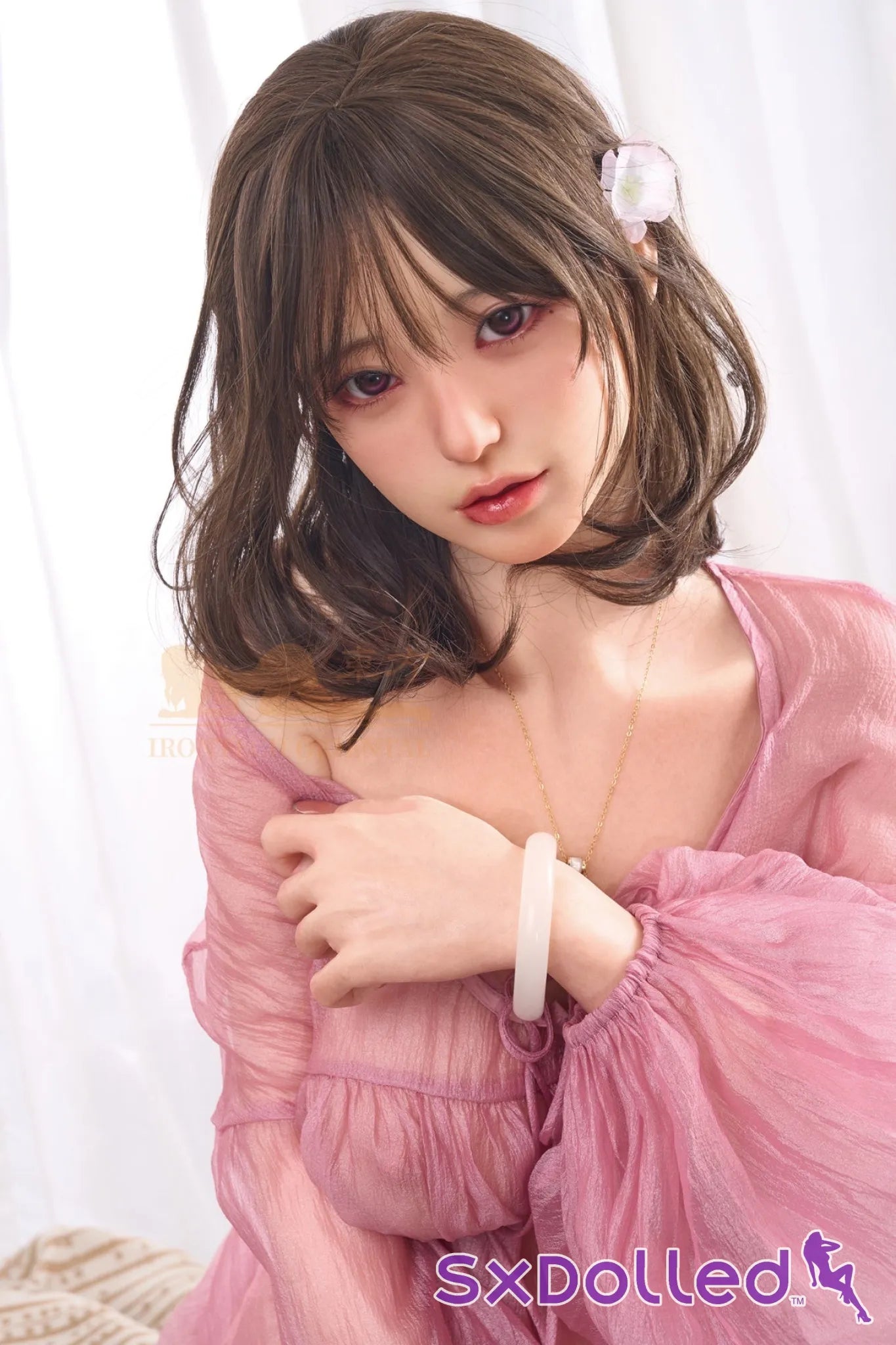 Miku A (E-Cup) (153cm) | Asian Curvy Thick Sex Doll | Irontech Doll E-Cup / 153cm / Brunette Sex Doll