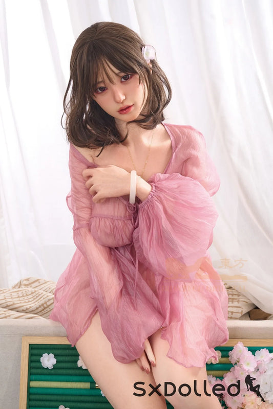 Miku A (E-Cup) (153cm) | Asian Curvy Thick Sex Doll | Irontech Doll E-Cup / 153cm / Brunette Sex Doll