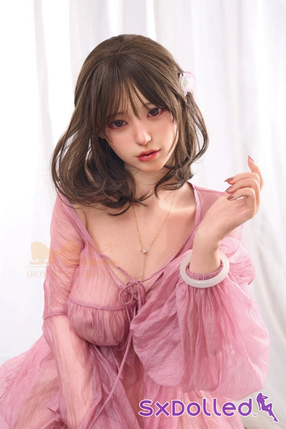 Miku A (E-Cup) (153cm) | Asian Curvy Thick Sex Doll | Irontech Doll E-Cup / 153cm / Brunette Sex Doll