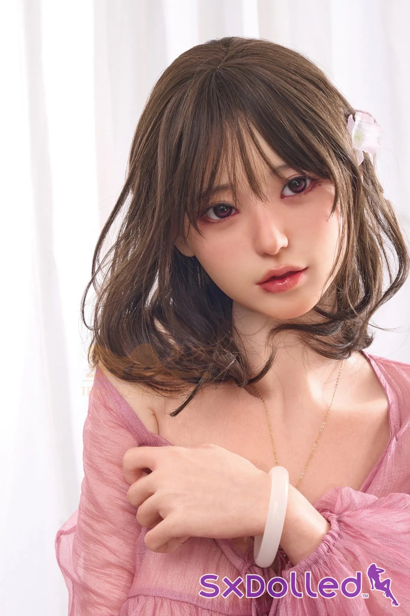 Miku A (E-Cup) (153cm) | Asian Curvy Thick Sex Doll | Irontech Doll E-Cup / 153cm / Brunette Sex Doll